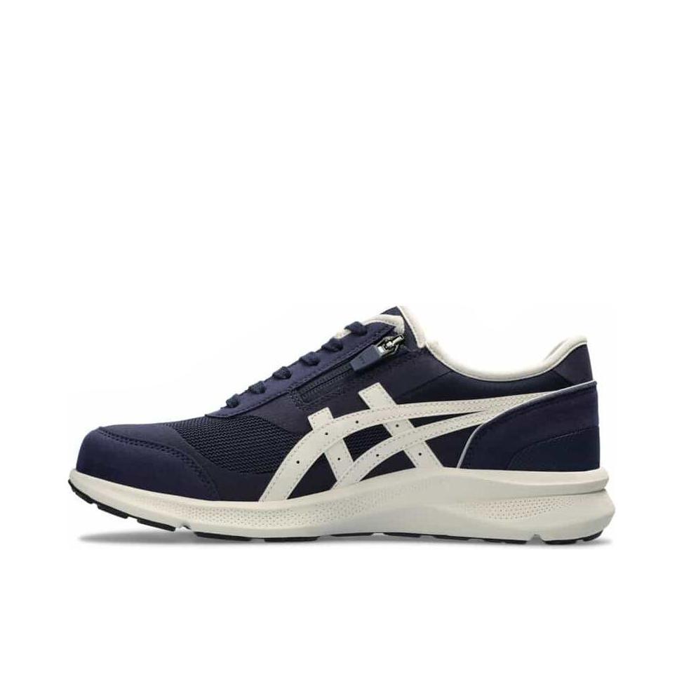 推荐商品：Asics/亚瑟士 Hadashi Walker 减震 耐磨 厚底 圆头 跑鞋 蓝色/白色