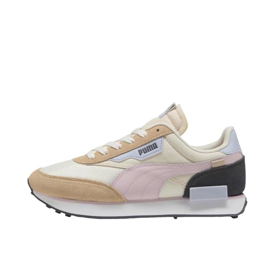 推荐商品：【赵继伟同款】Puma/彪马 Future Rider 复古 舒适百搭 透气 防滑耐磨 缓震 情侣 运动 跑鞋 女款/卡其色/白色/粉色