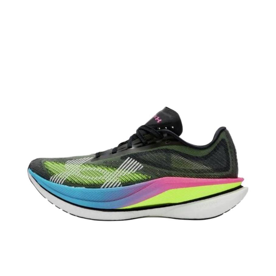 推荐商品：Under Armour/安德玛 Velociti Elite 3 跑鞋 圆头厚底系带舒适 黑色