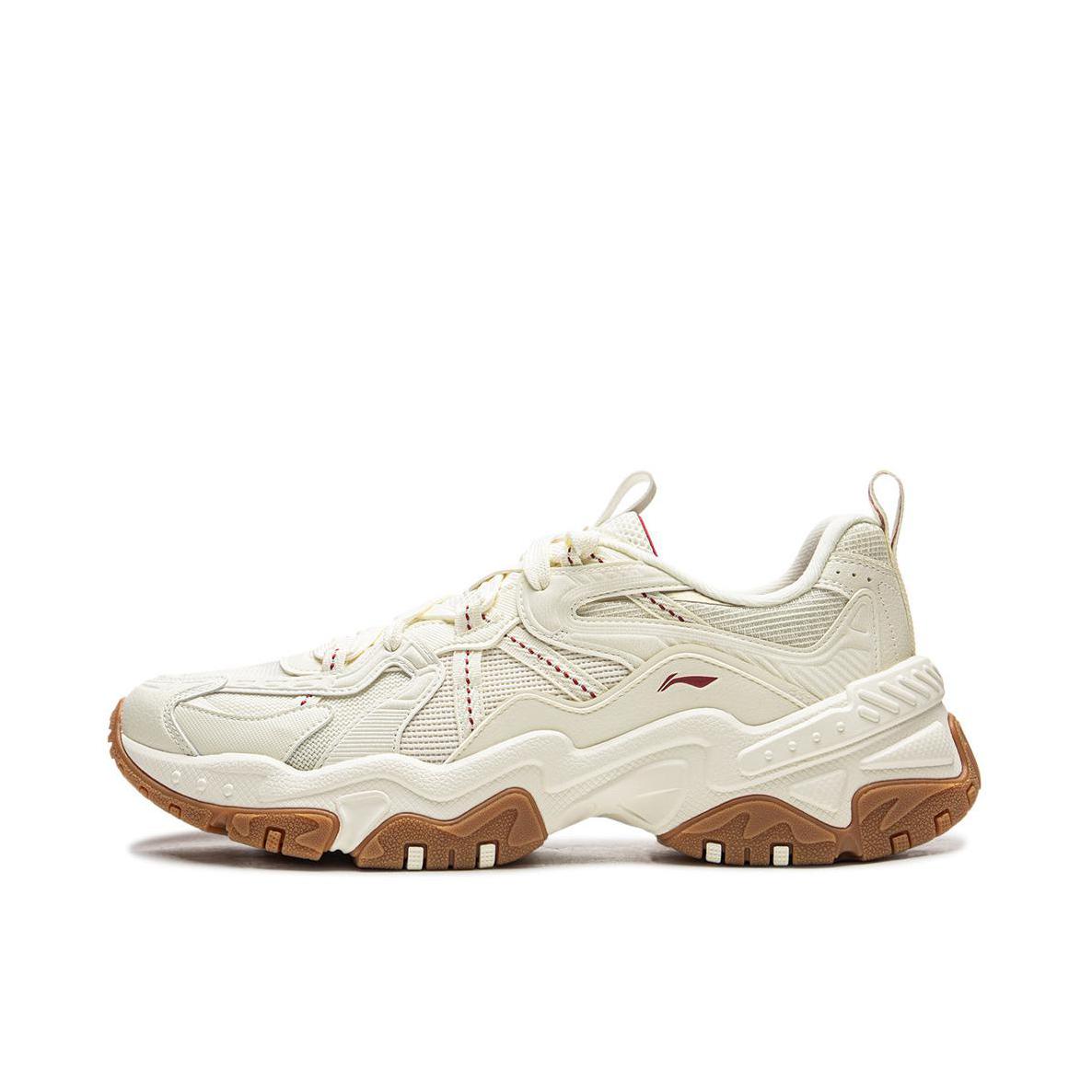 推荐商品：李宁 红糖 老爹鞋 复古增高防滑耐磨支撑回弹减震冬季轻量 马年限定/男款/柿柿如意