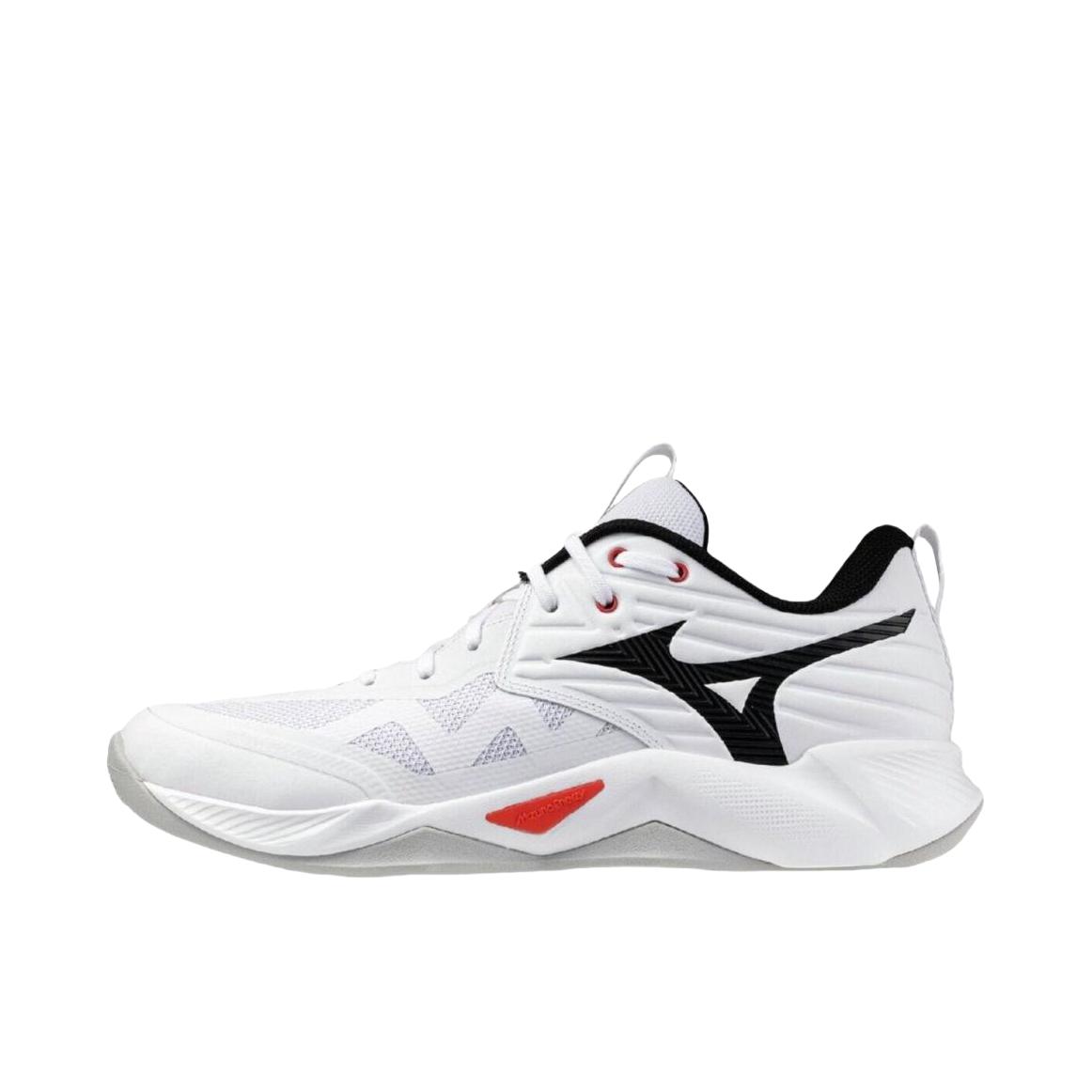 推荐商品：Mizuno/美津浓 Wave MOMENTUM Pro 排球鞋 室内比赛减震防滑 白色/黑色/红色