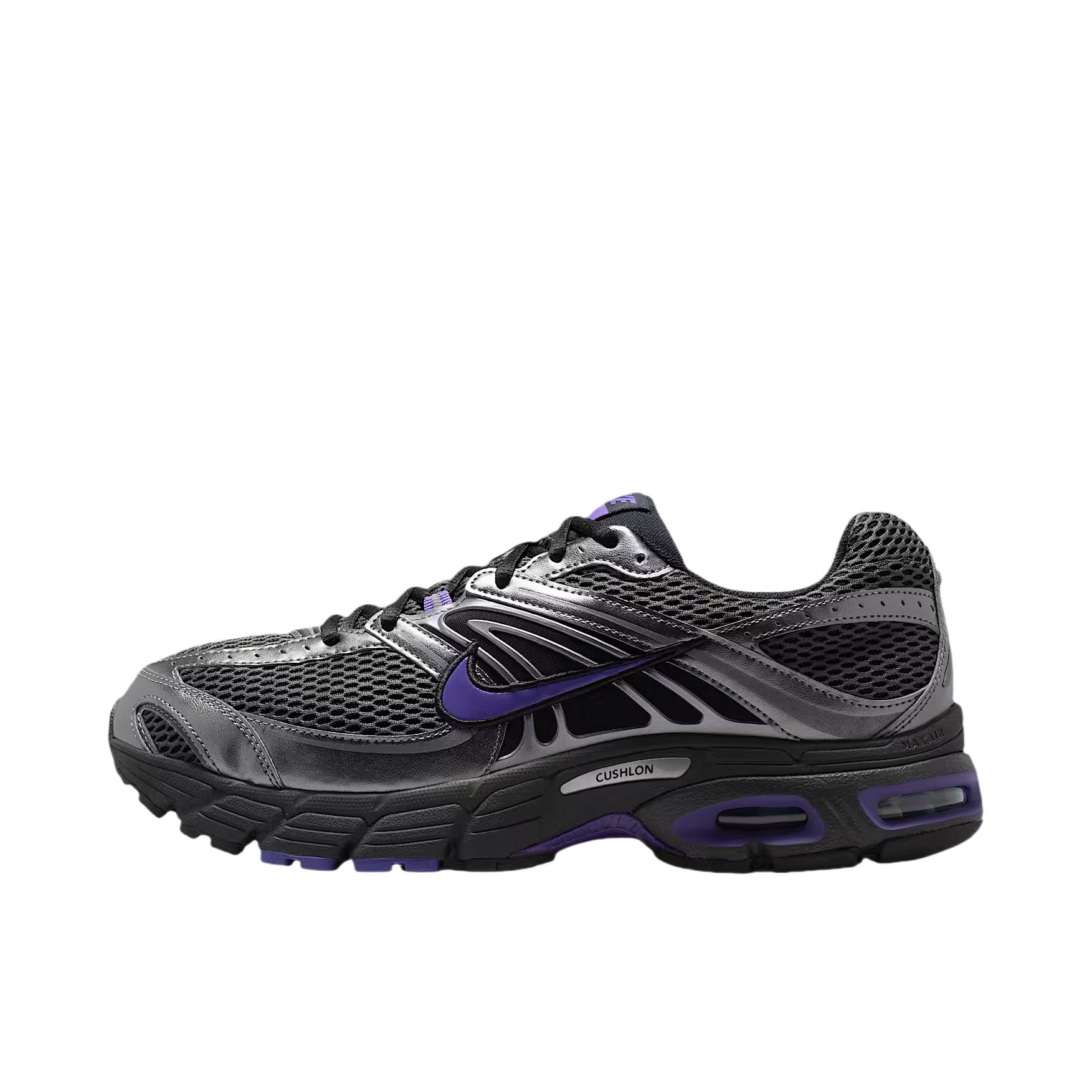 推荐商品：Nike Air Max Moto 2K 跑鞋 百搭耐磨舒适支撑贴合拼接耐穿圆头美观 炭灰色/黑色/金属深灰色/野葡萄紫