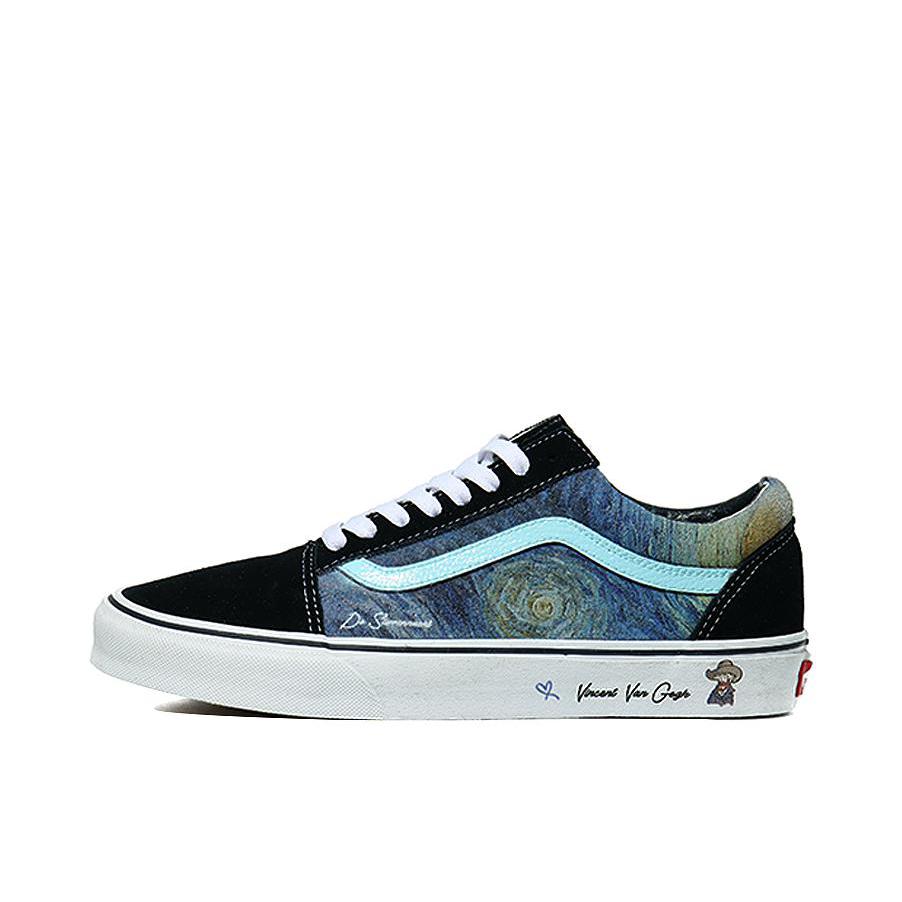 推荐商品：【定制球鞋】 Vans/范斯 Old Skool 板鞋 防滑耐磨减震轻便炫酷街头舒适百搭复古潮流时尚休闲 星空 