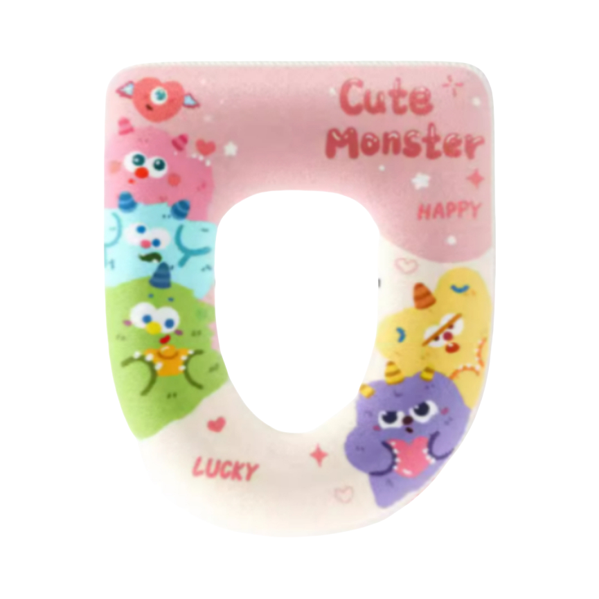 推荐商品：TOOLCLUB 毛绒款 云朵绒 37x42cm 拉链马桶垫