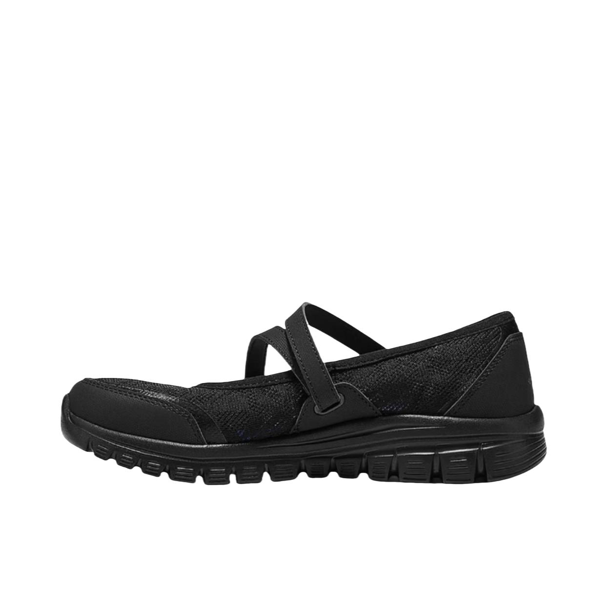 推荐商品：Skechers/斯凯奇 MODERN COMFORT 运动休闲鞋 时尚一脚蹬舒适 女款/全黑色