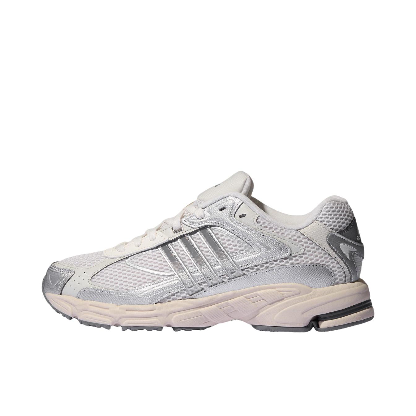 推荐商品：adidas Originals Response CL 防滑耐磨 舒适缓震 织物网面 复古 运动休闲鞋 老爹鞋 金属银/亮白色/乳白色
