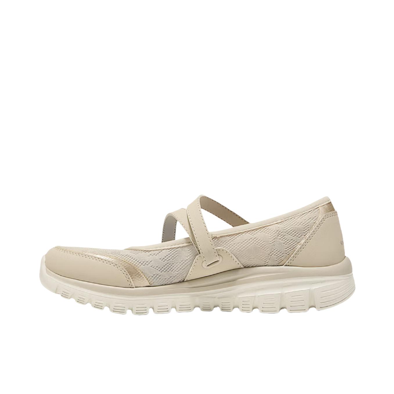 推荐商品：Skechers/斯凯奇 MODERN COMFORT 运动休闲鞋 时尚一脚蹬舒适 女款/自然色