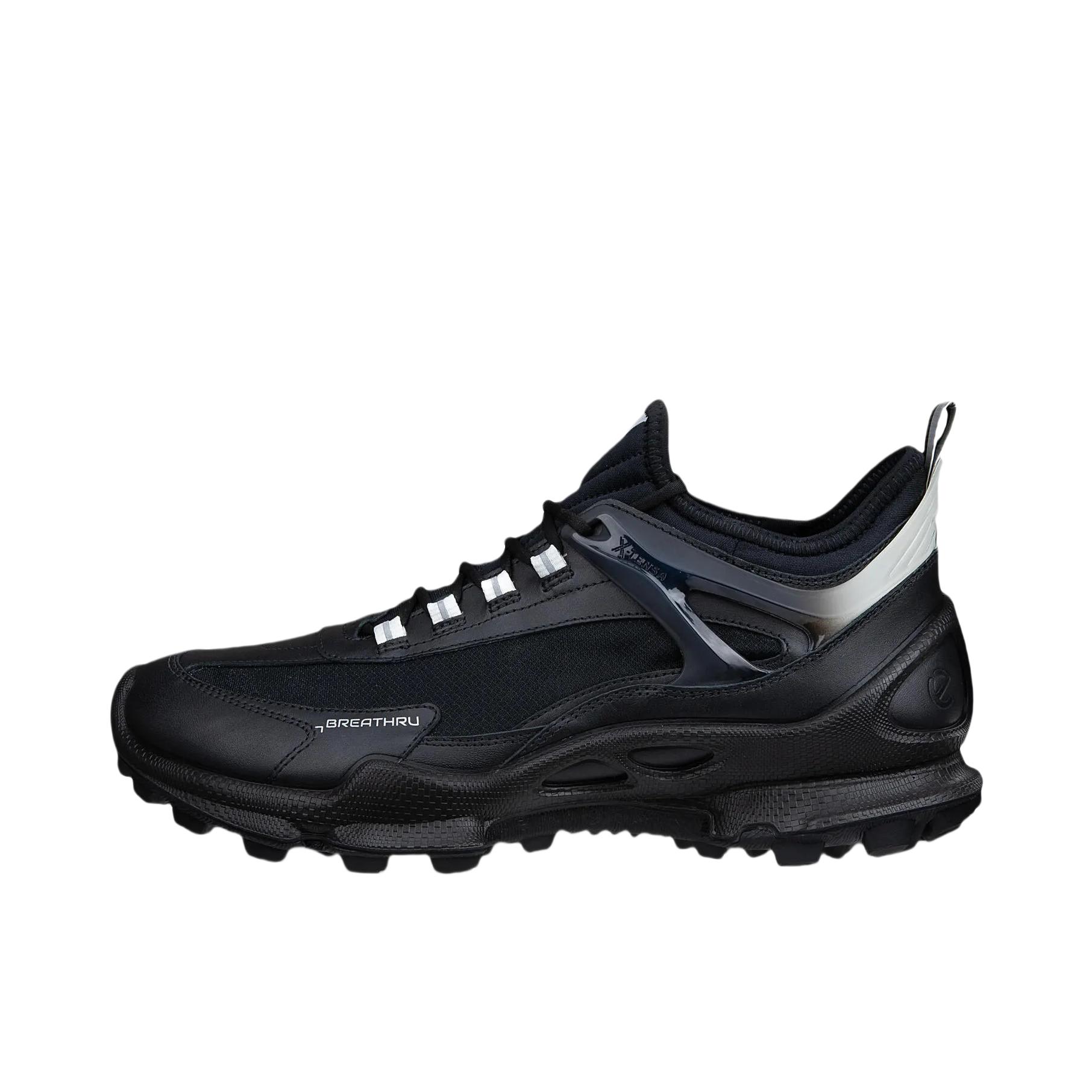 推荐商品：ECCO/爱步 Biom C Trail 踪迹 防滑 减震 户外 健步 圆头 登山鞋 深黑色