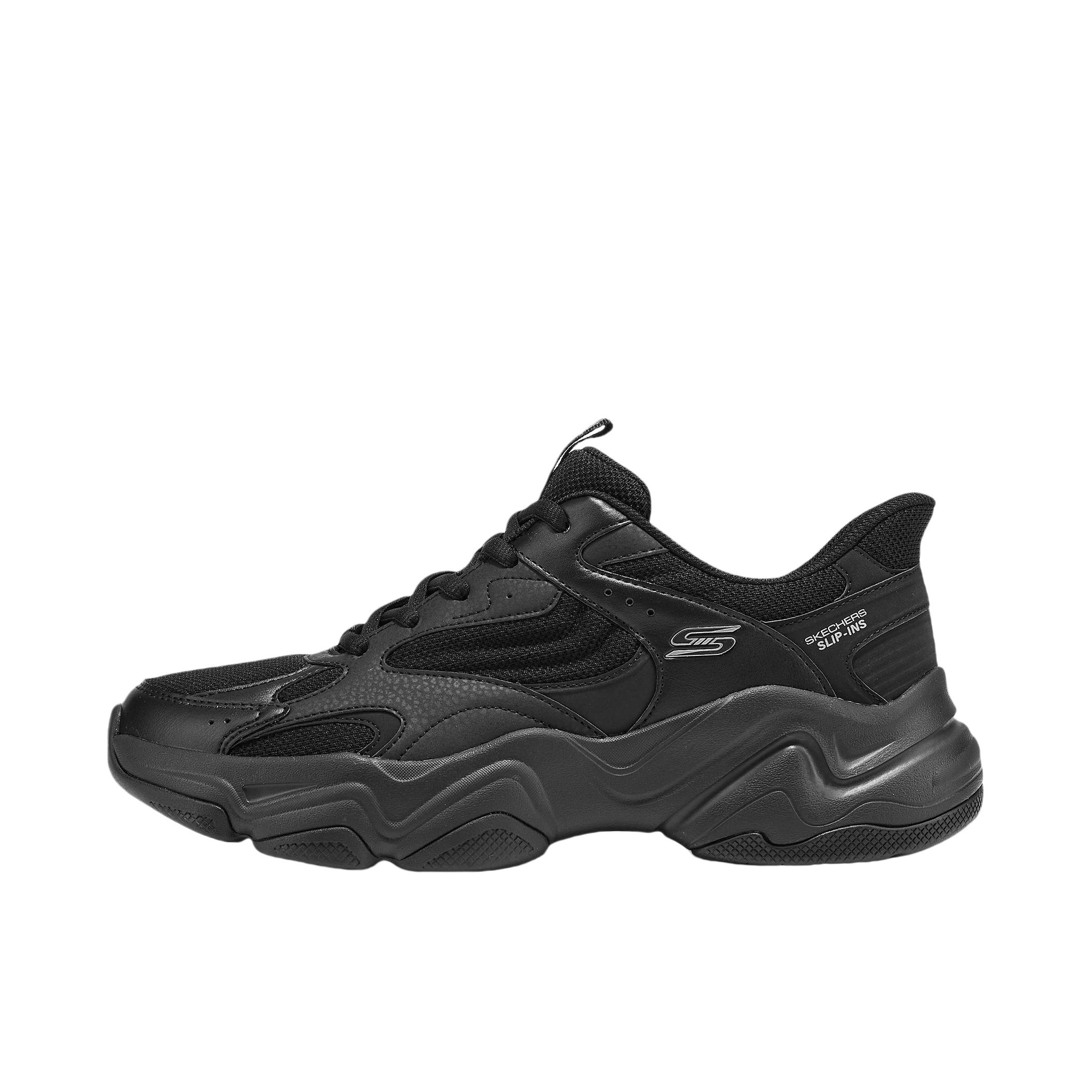 推荐商品：Skechers/斯凯奇 D'Lites 运动休闲鞋 复古舒适时尚百搭 117685 全黑色