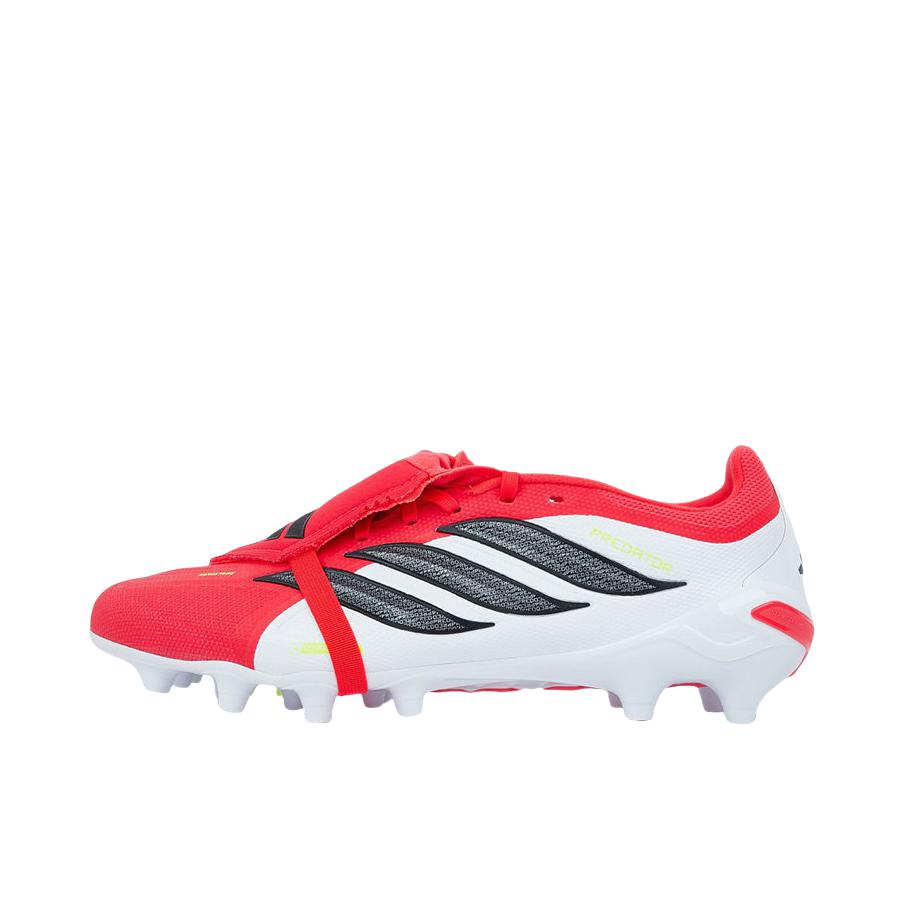 推荐商品：adidas Predator Elite AG 顶级 胶质短钉 软人工草场 防滑耐磨 足球鞋 白色/黑色/红色