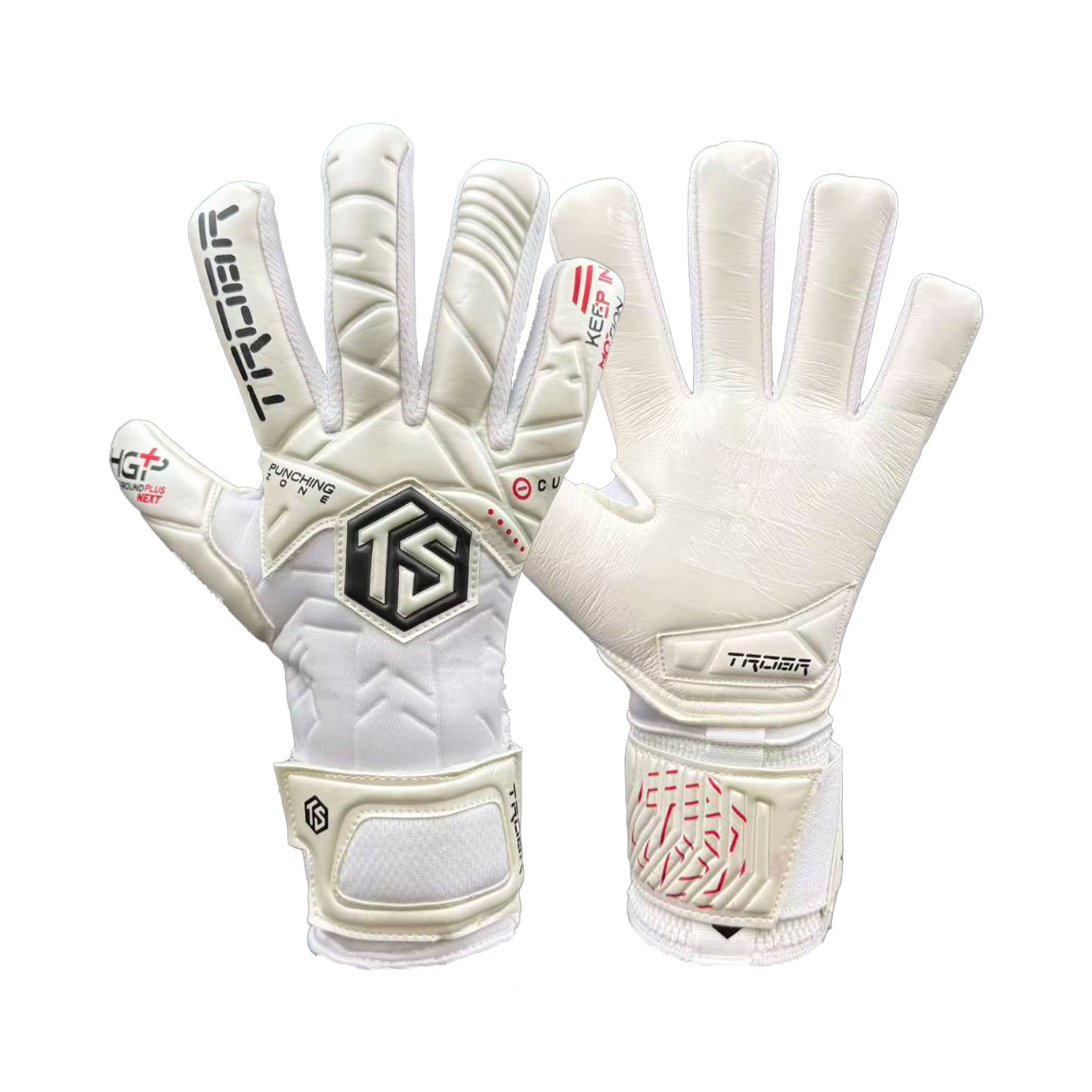 推荐商品：TROBR/拓佰 冰霜系列 舒适 耐磨 训练 守门员手套 TSG1503