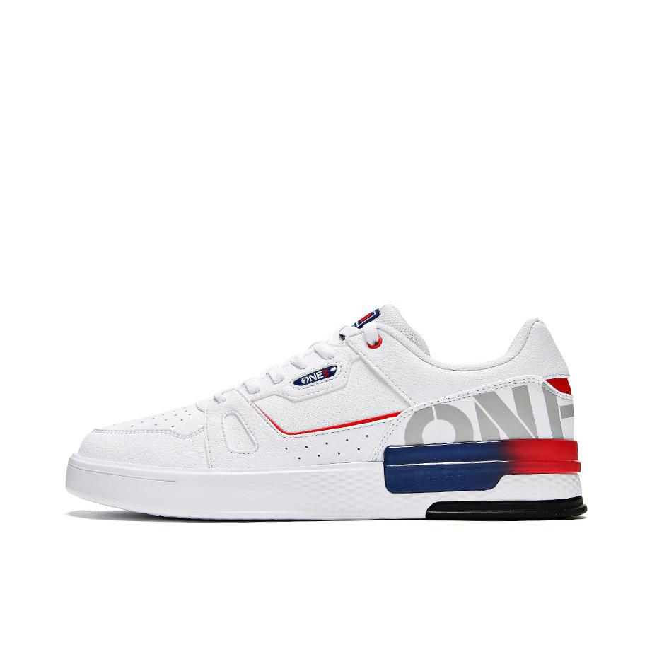 推荐商品：361° 时尚舒适 减震回弹 防滑耐磨 透气 百搭 休闲鞋 572016609 白色