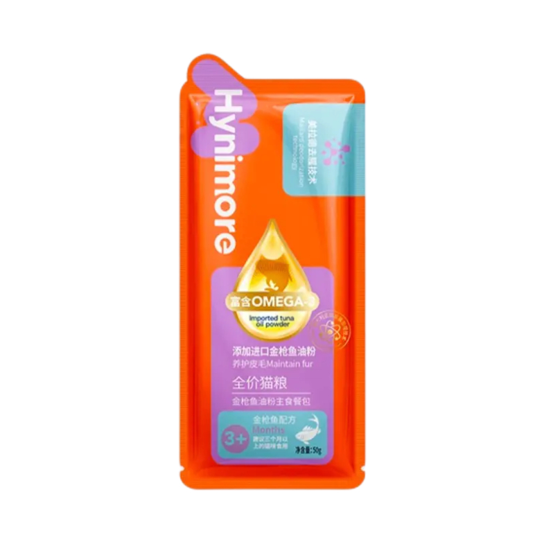 推荐商品：Hynimore 全价 猫湿粮包 养护皮毛