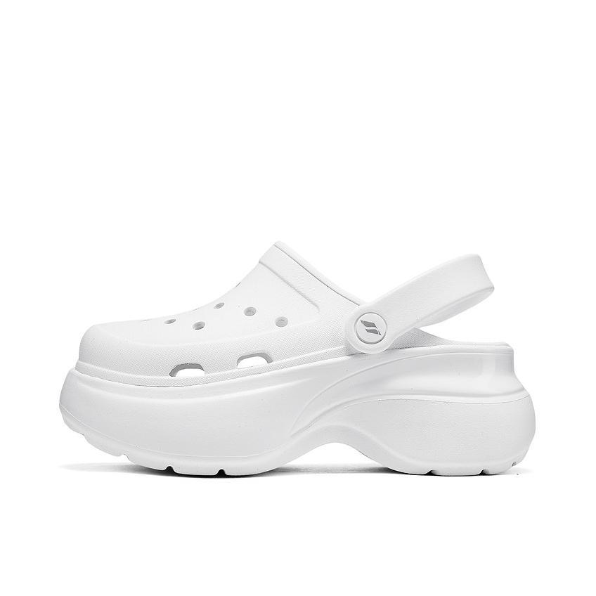 推荐商品：Skechers/斯凯奇 Foamies 厚底增高 轻质 一脚蹬 日常外穿 软弹 凉鞋 女款/白色