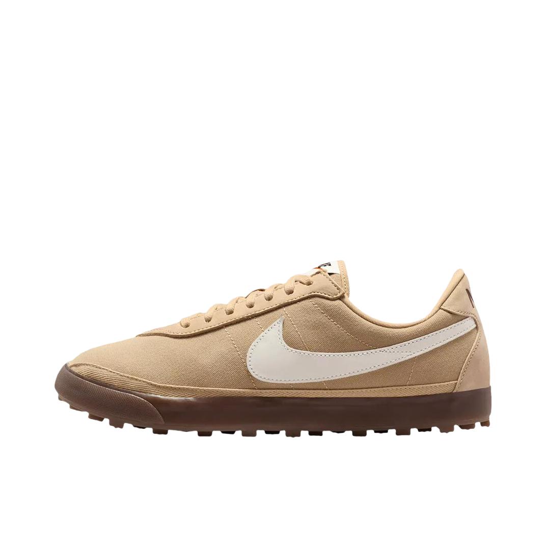 推荐商品：Nike Astro Grabber 舒适百搭 耐穿抓地 薄底轻便 防滑 运动休闲鞋 浅棕色/白色