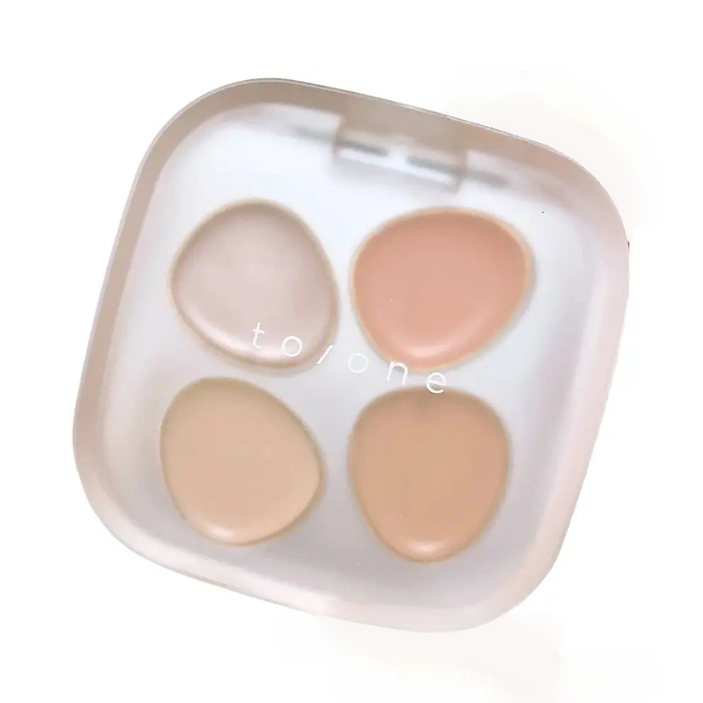 推荐商品：toone 四色遮瑕盘 提亮盖黑眼圈