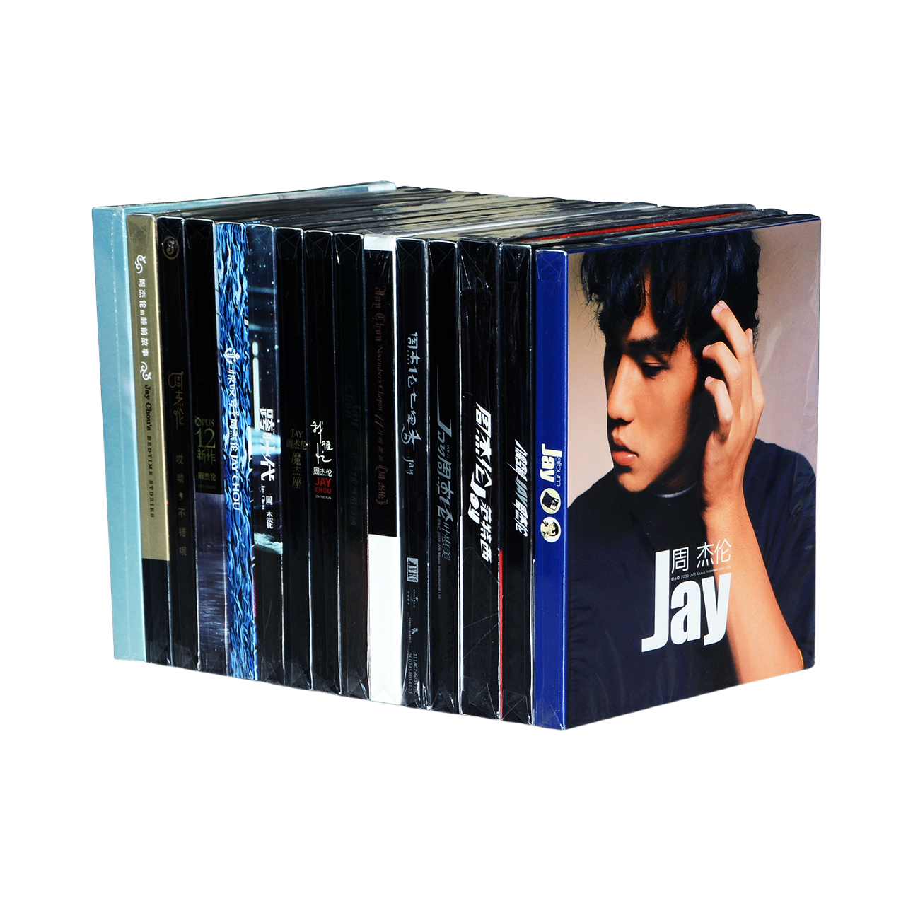 推荐商品：周杰伦专辑环球大陆版全套 实体唱片CD