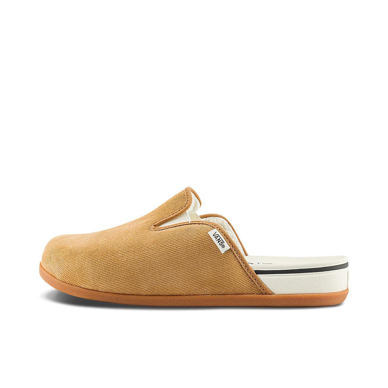 推荐商品：Vans/范斯 Harbor Mule Vr3 防滑耐磨 舒适 休闲百搭 包头 拖鞋 浅棕色