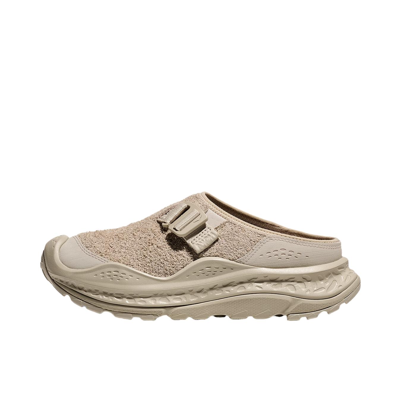 推荐商品：HOKA ONE ONE ORA PRIMO EXT 运动休闲鞋 复古系带回弹防滑 芝麻色