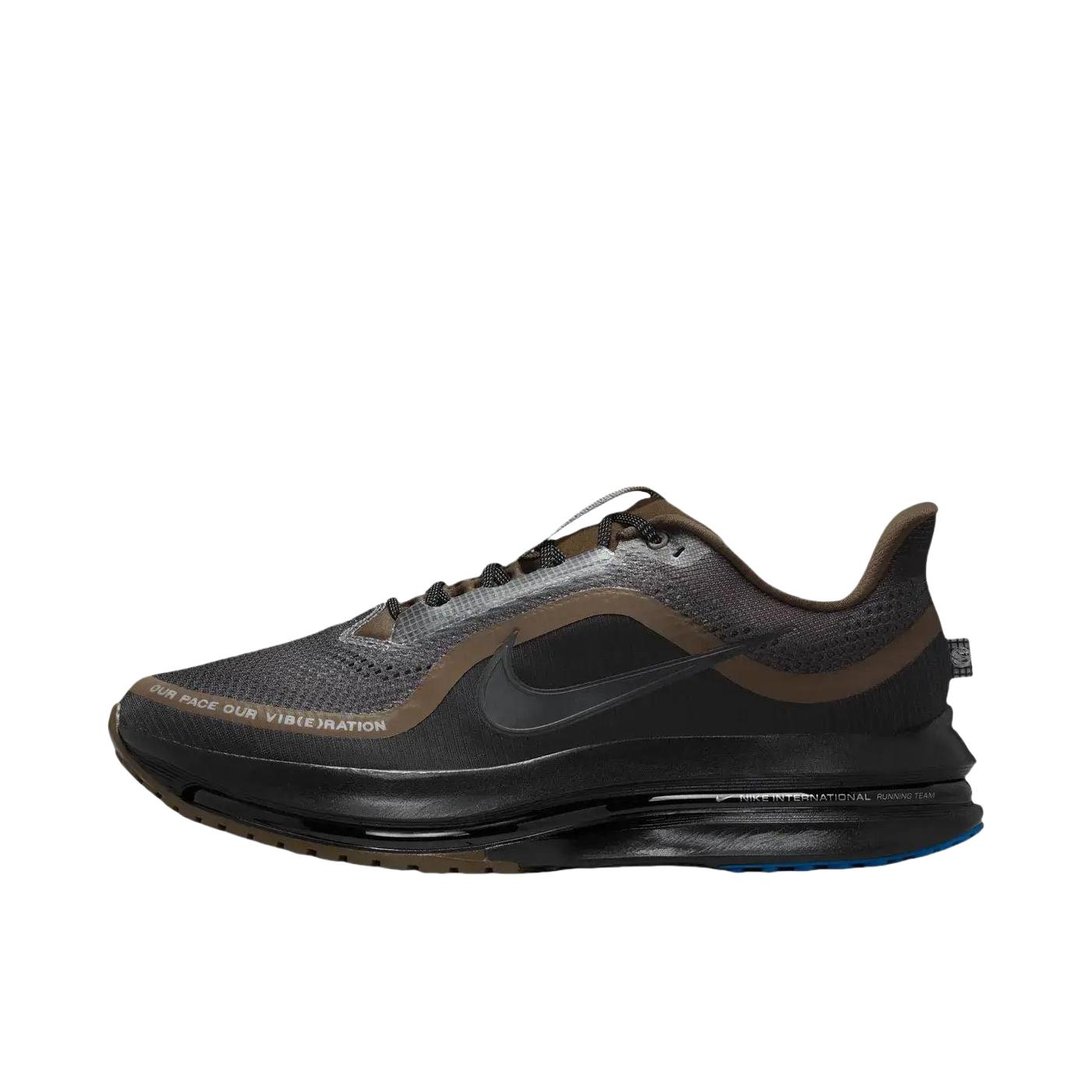 推荐商品：Nike Pegasus Premium 顶级飞马 跑鞋 缓震支撑贴合短跑回弹泡绵耐用 黑色/棕色