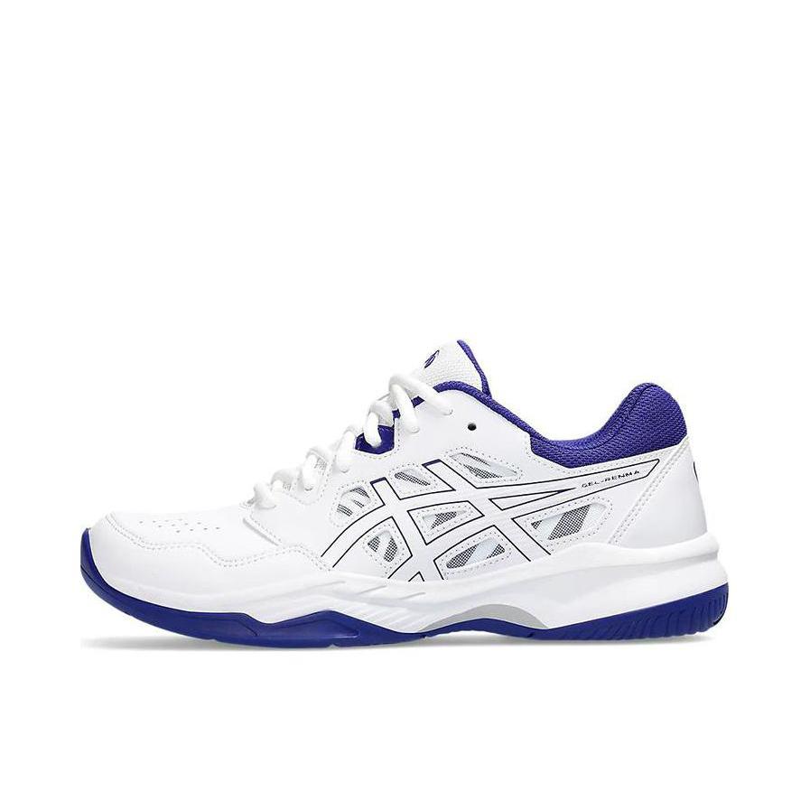 推荐商品：Asics/亚瑟士 Gel-Renma 羽毛球鞋 减震稳定支撑防滑耐磨网面透气舒适百搭简约休闲 白色/紫色