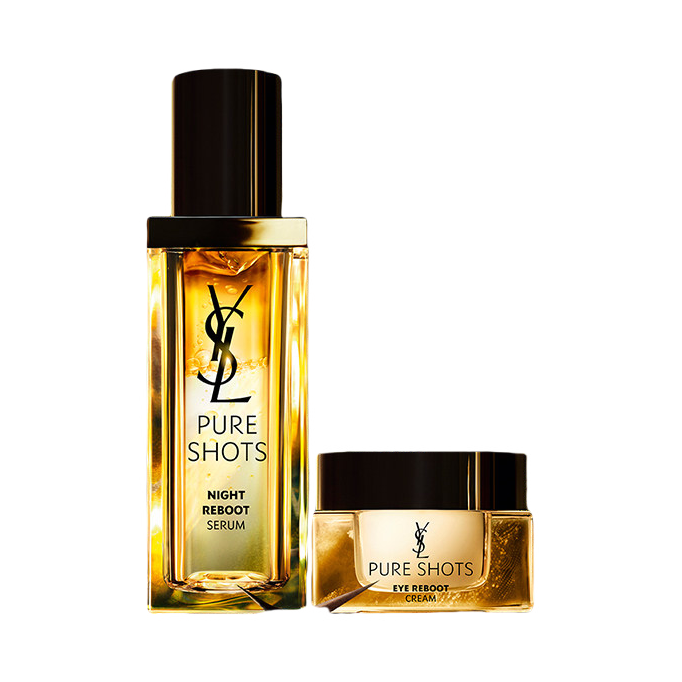 YSL/圣罗兰 夜皇后护肤套装【精华+眼霜】 淡化细纹 精华30ml+眼霜15ml