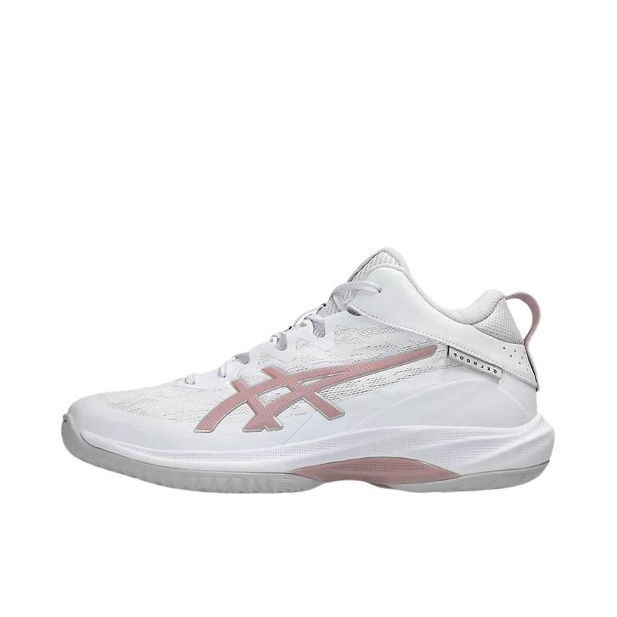 推荐商品：Asics/亚瑟士 GEL-HOOP V17 篮球鞋 防滑耐磨低帮 白色/粉色/灰色