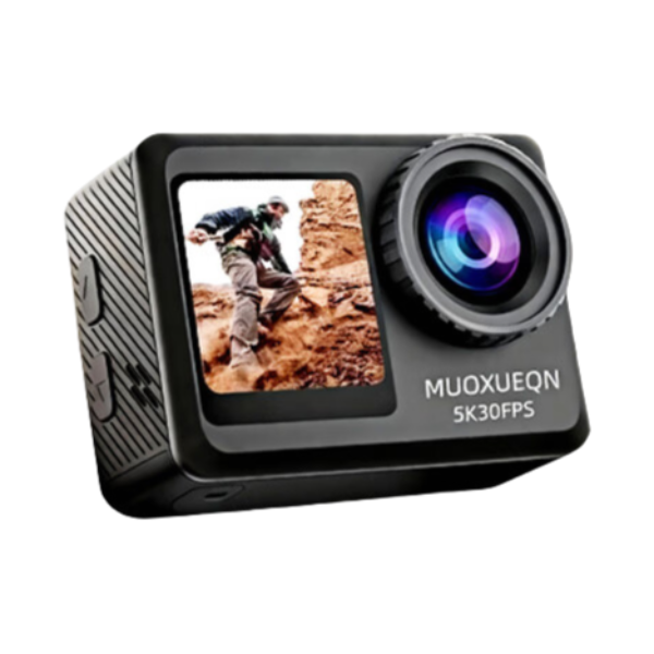 推荐商品：MOXUEQN/墨雪卿 T52 运动相机 前后双彩屏 2400万像素 100°广角镜头 电子防抖