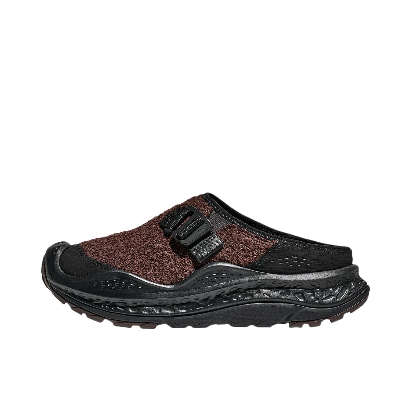 推荐商品：HOKA ONE ONE ORA PRIMO EXT 运动休闲鞋 复古系带回弹防滑 黑色/胡桃棕