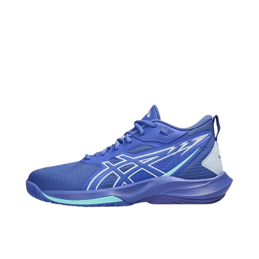 推荐商品：Asics/亚瑟士 SWIFTACE YUKI 篮球鞋 时尚回弹休闲中帮缓冲抓地支撑 蓝色
