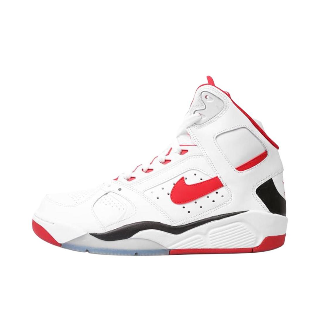 推荐商品：Nike Air Flight Lite 潮流复古 减震透气 舒适轻便 防滑耐磨 时尚休闲 篮球鞋 白色/红色