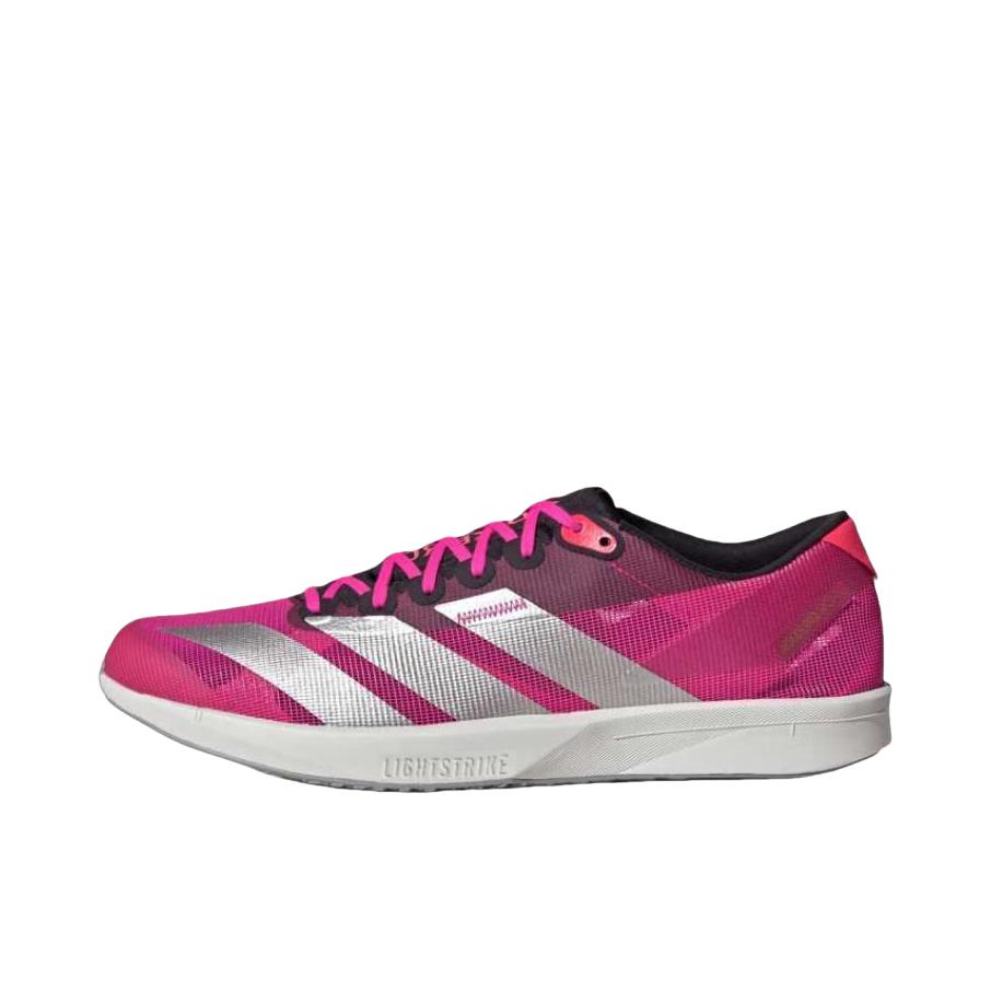 推荐商品：adidas Adizero RC 6 跑鞋 百搭透气轻便圆头支撑 红色