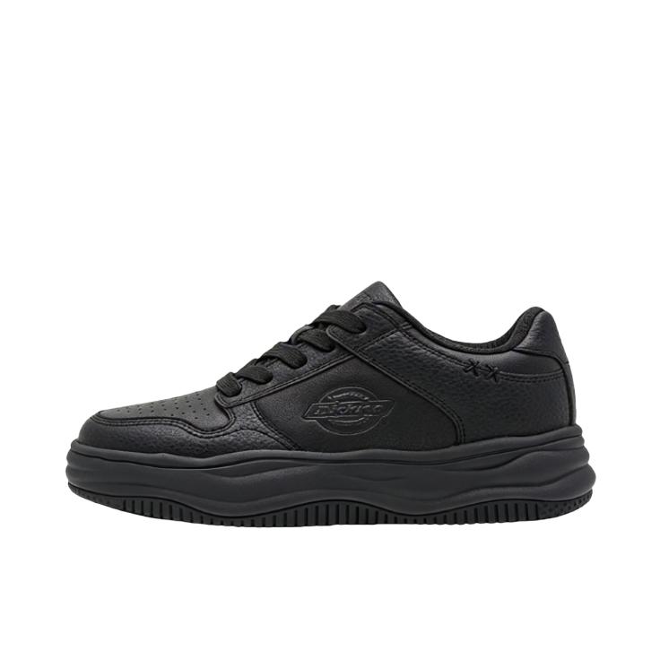 推荐商品：Dickies 面包鞋 板鞋 复古厚底休闲系带增高冬季 261M50LXS43B 黑色