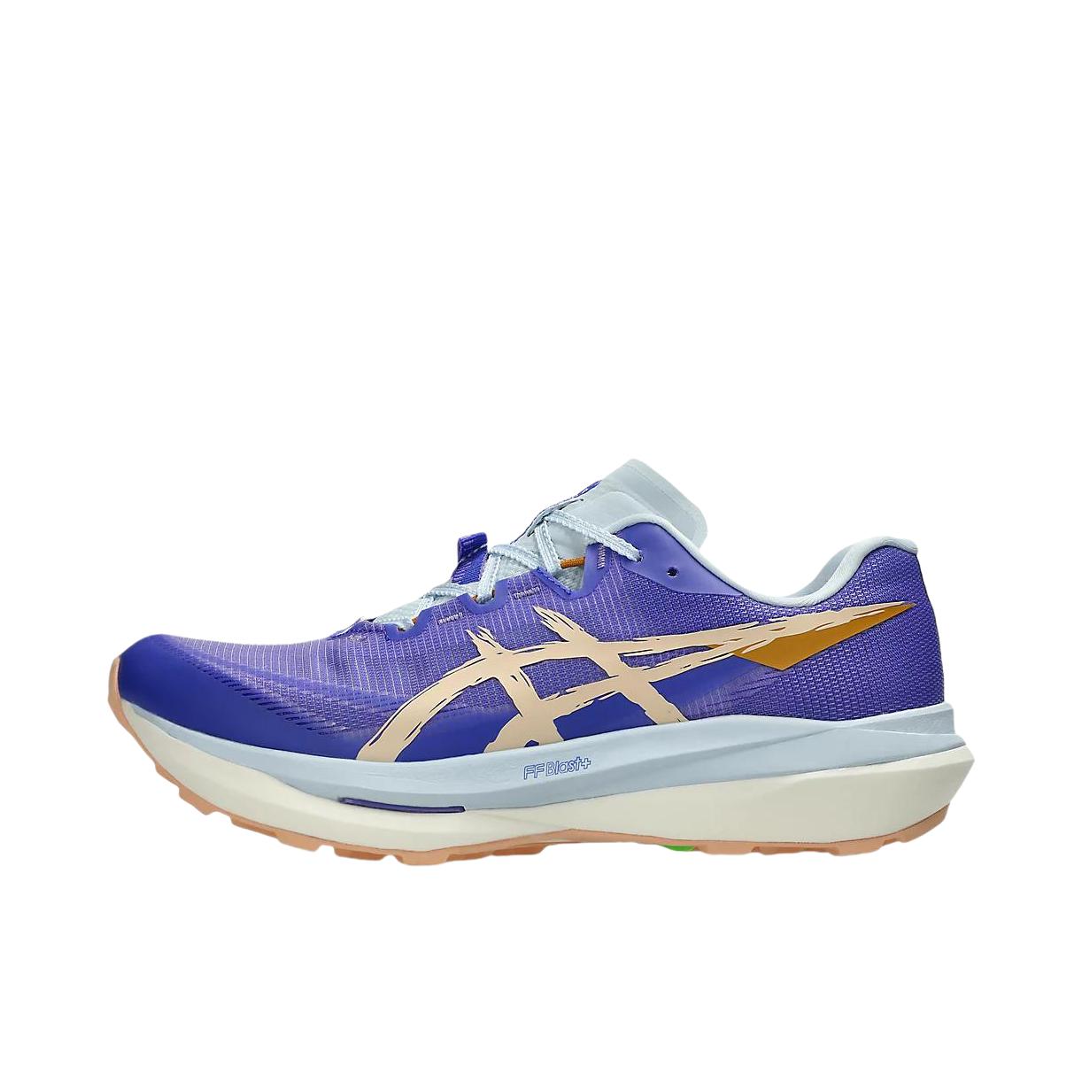 推荐商品：Asics/亚瑟士 Fujispeed 4 越野跑鞋 时尚运动柔软耐磨抓地缓震 蓝色