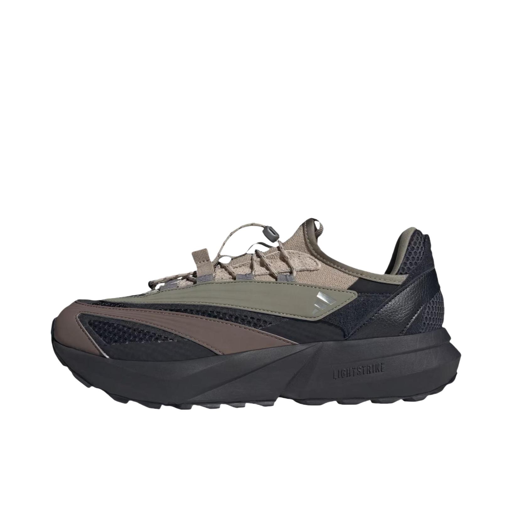 推荐商品：adidas LIGHTBLAZE Vista 跑鞋 透气橡胶圆头贴合 核心黑