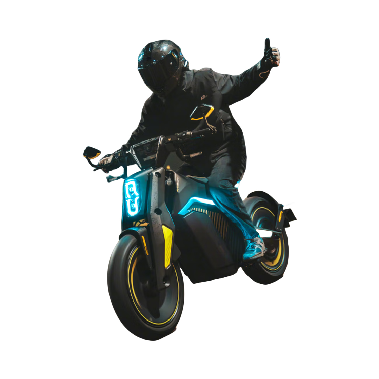 推荐商品：NAXEON/霓星 追光 ZH7000D 智能 光语交互 NFC解锁 防盗 电动摩托车