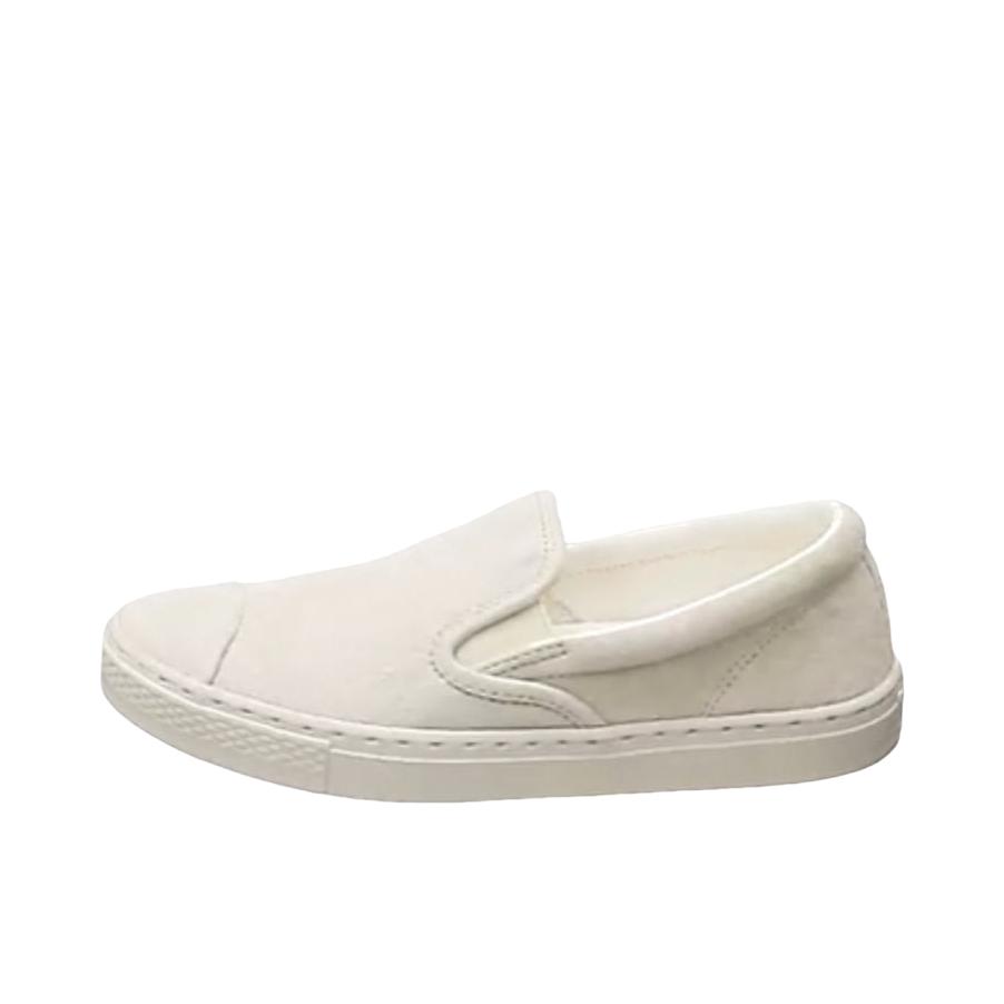 推荐商品：Converse/匡威 All Star Coupe suede wv 板鞋 柔软圆头平跟一脚蹬 白色