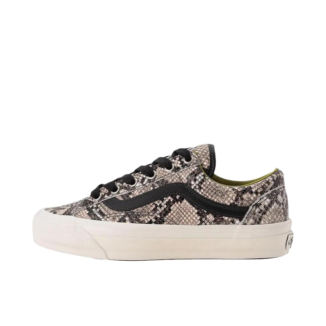 推荐商品：Vans/范斯 Old Skool 滑板鞋 板鞋 轻便防滑复古舒适经典 深黑色/米色