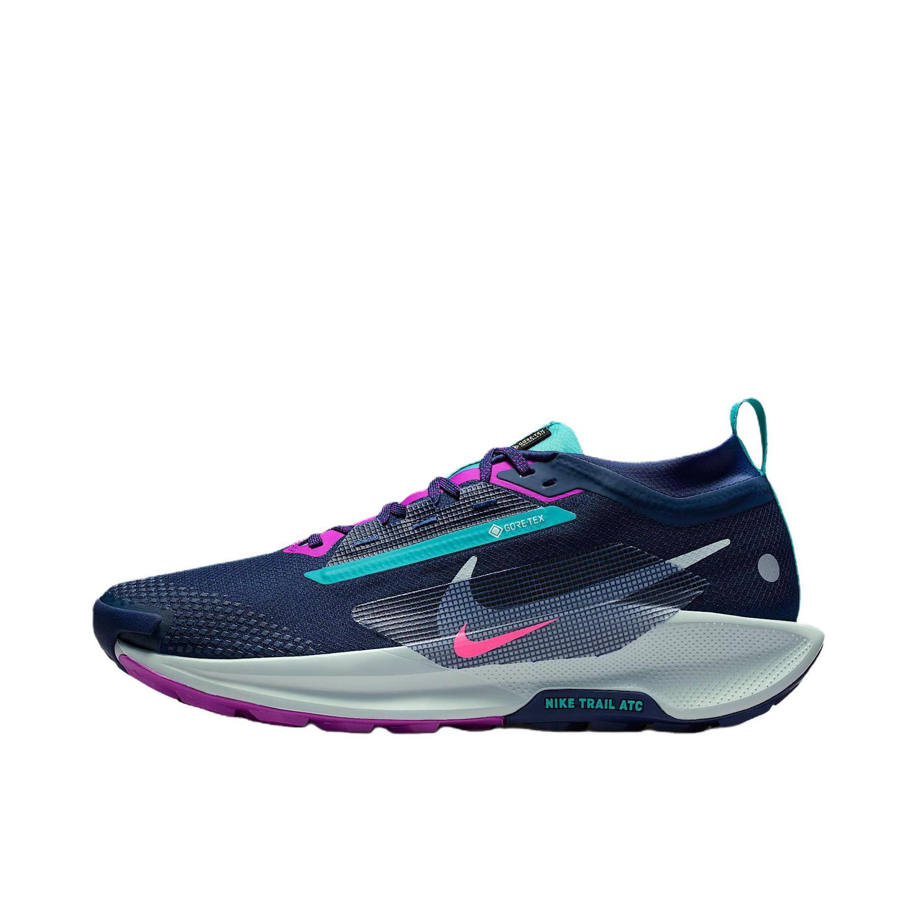 推荐商品：Nike Pegasus Trail 5 跑鞋 越野耐磨防水缓震训练回弹贴合耐用 午夜蓝