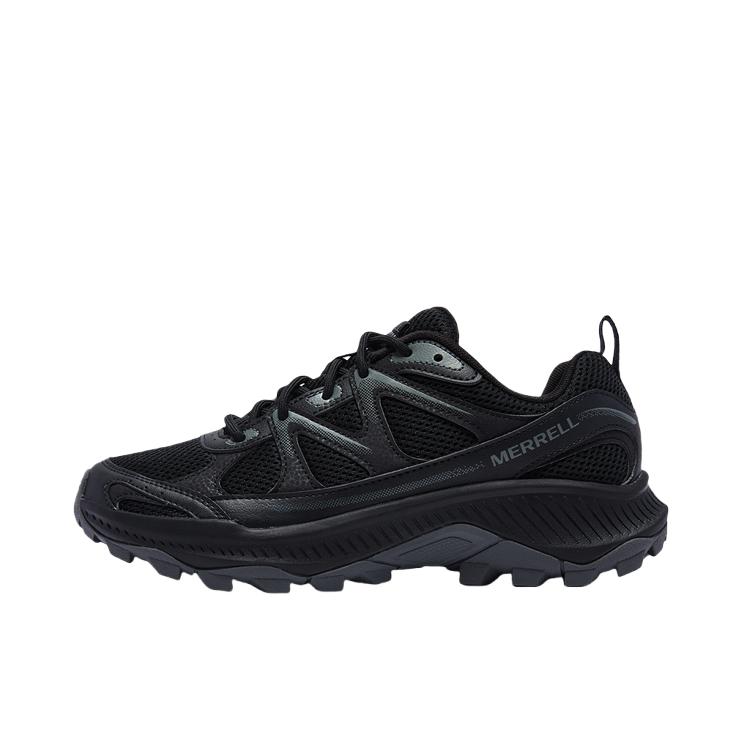 推荐商品：Merrell/迈乐 TEMPO EXPWP 户外鞋 徒步鞋 高帮防泼水运动支撑 黑色