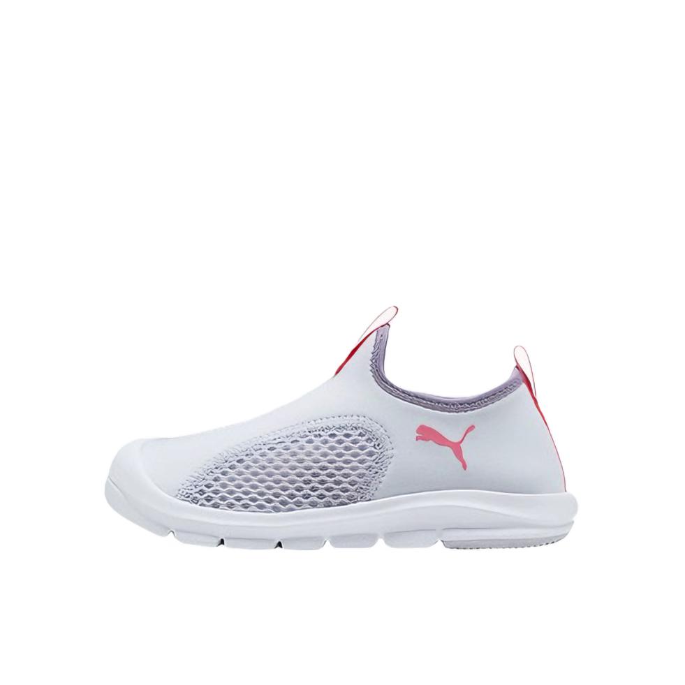 推荐商品：Puma/彪马 RACER 运动鞋儿童 透气一脚蹬户外 小童/亮紫色/玫瑰粉