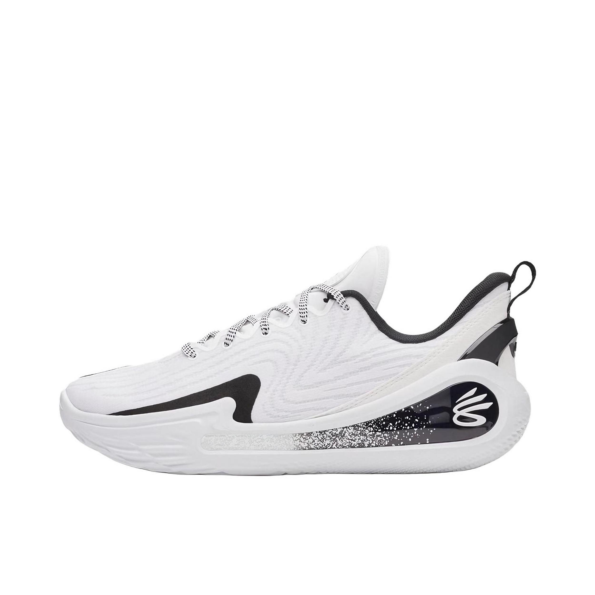 推荐商品：Under Armour/安德玛 Curry 12 防滑耐磨 舒适缓震 网眼透气 实战 篮球鞋 白色/黑色
