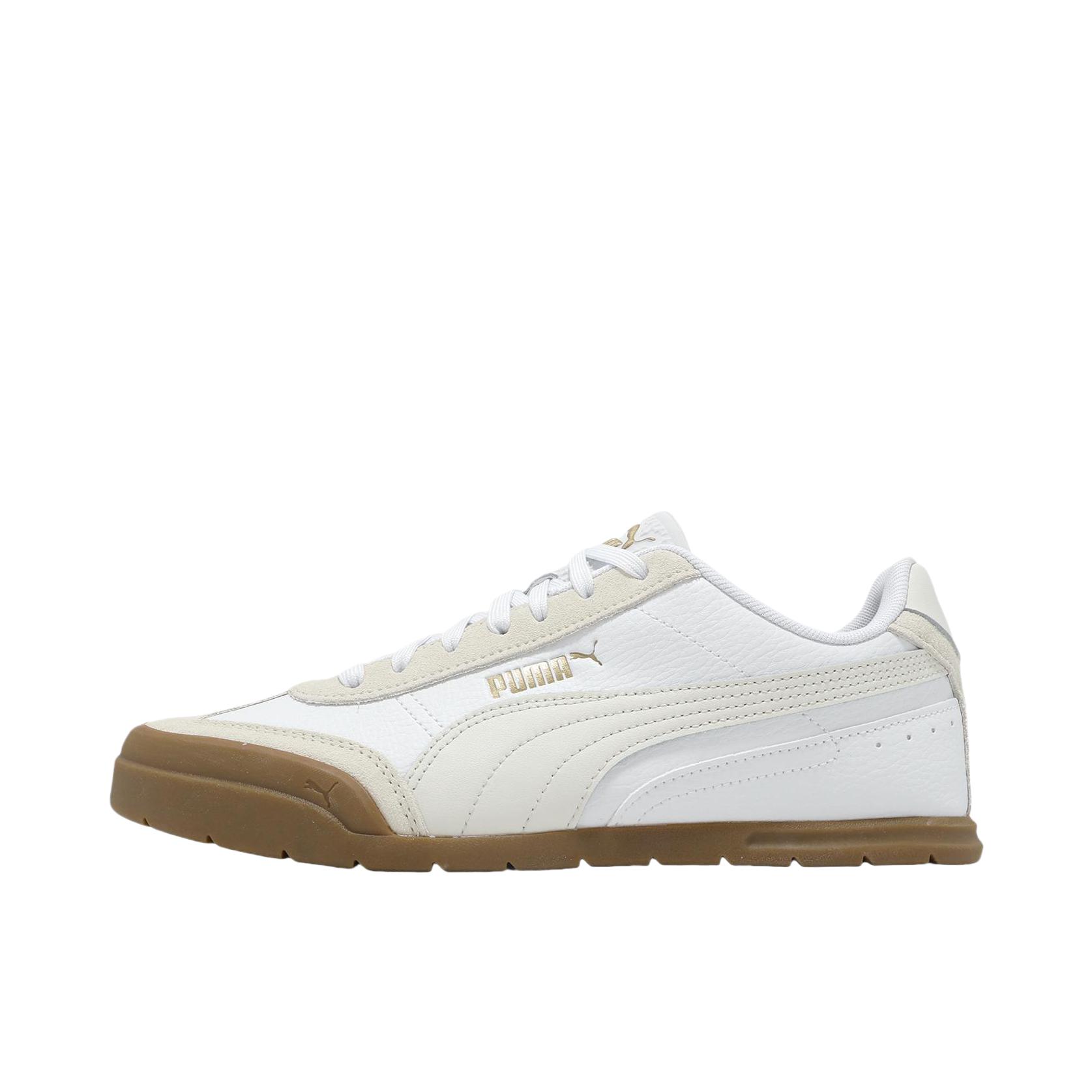 推荐商品：Puma/彪马 Softfoam 板鞋 低帮舒适复古薄底 白色/米色