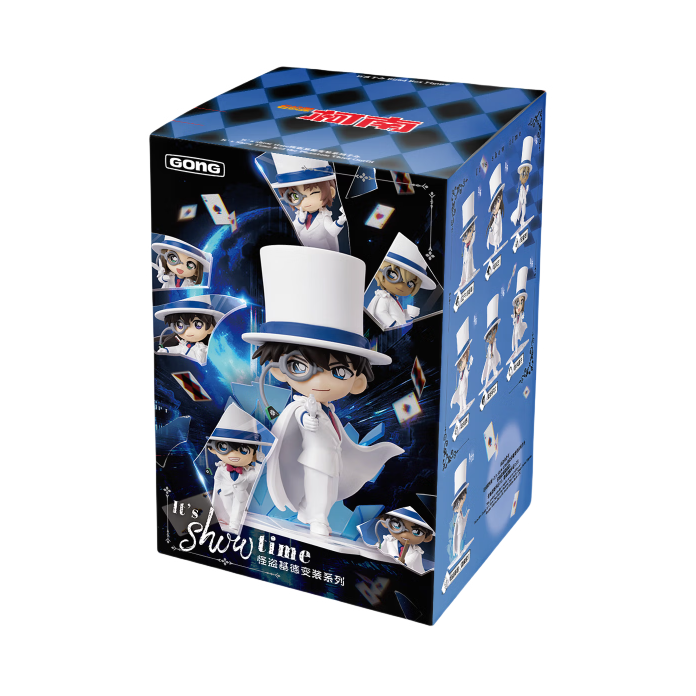 推荐商品：GONG/共鸣 名侦探柯南-It's show time 怪盗基德变装系列 Q版手办 盲盒