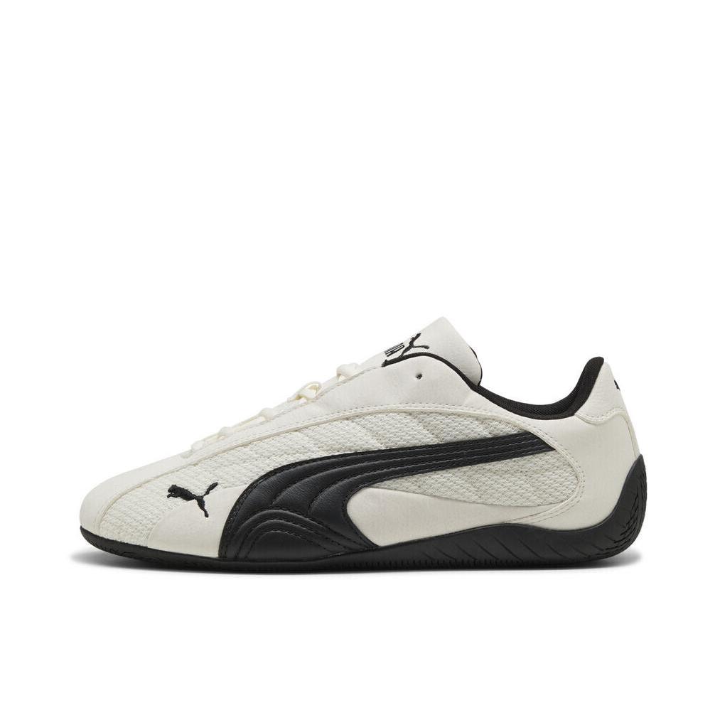 推荐商品：【朴彩英同款】 Puma/彪马 speedcat Plus 运动休闲鞋 薄底鞋 赛车风德训防滑耐磨低帮平跟贴合 暖白色/黑色