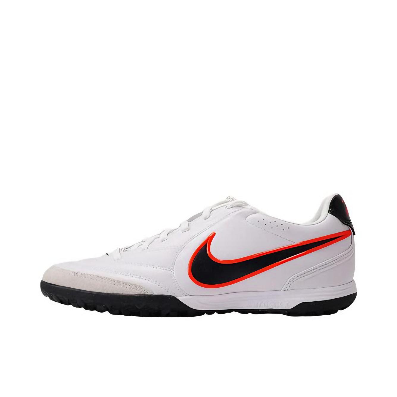 推荐商品：Nike TIEMPO LIGERA TF 11 PRO 传奇11 足球鞋 碎钉减震人造草地胶质合成革贴合 白色/红色