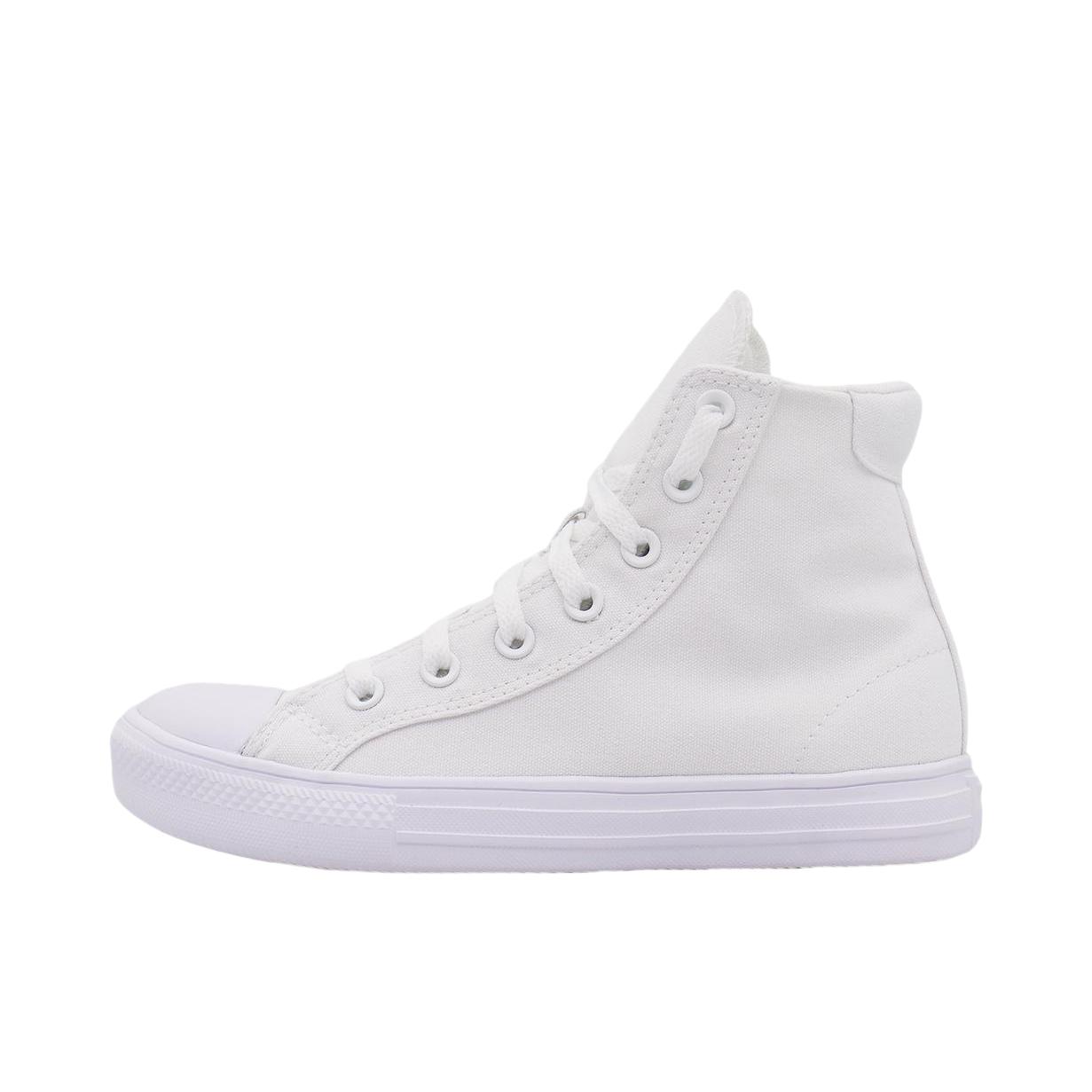 推荐商品：Converse/匡威 Chuck Taylor All Star 帆布鞋 常青款轻便防滑耐磨百搭复古圆头减震贴合高帮 骨白色