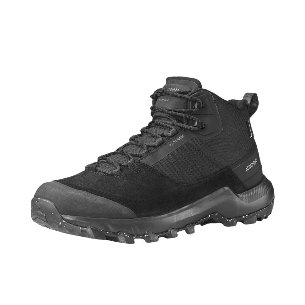 推荐商品：迪卡侬  MH500 防水防滑 抓地耐磨 缓震透气 休闲运动 轻量 户外鞋徒步鞋 男款-黑色