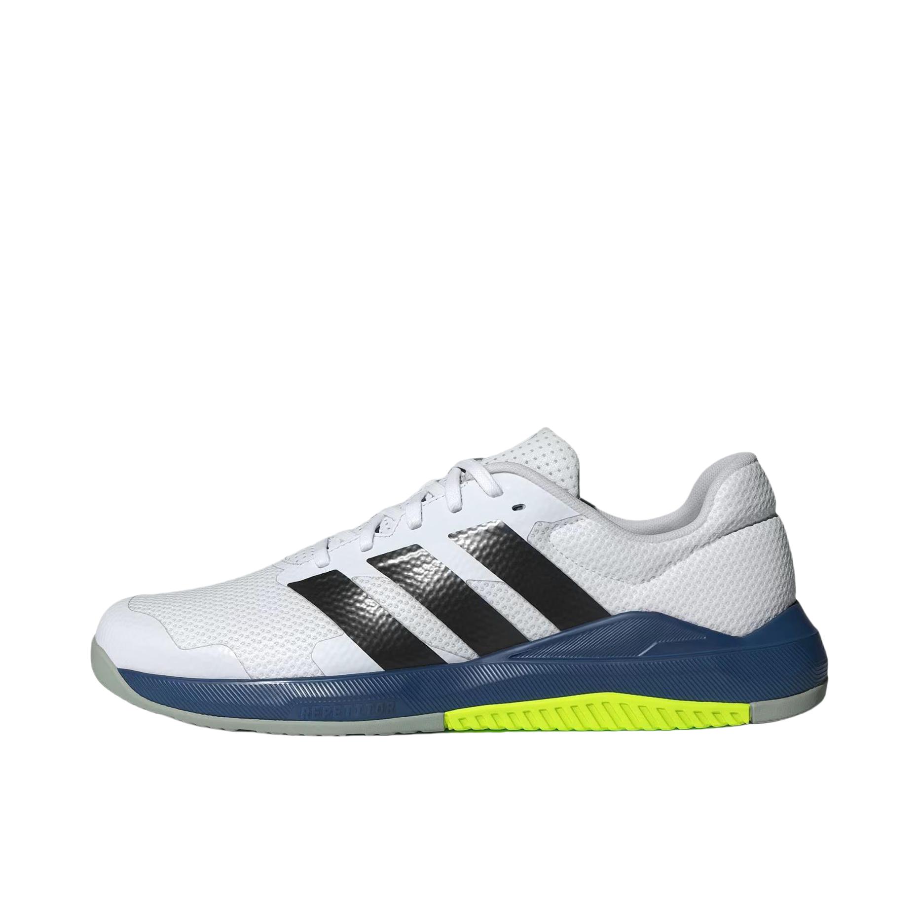 推荐商品：adidas Dropset Base 训练鞋 百搭支撑低帮厚底 白色/黑色