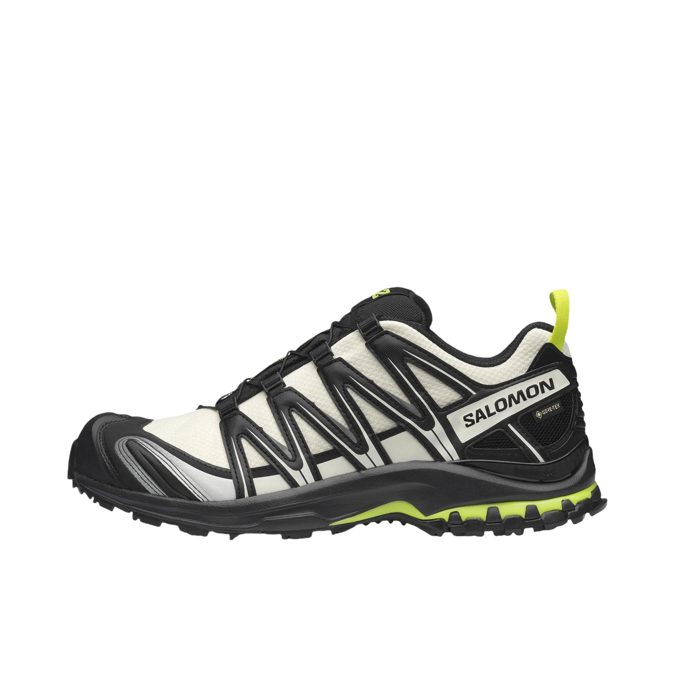 推荐商品：Salomon/萨洛蒙 XA Pro 3D GTX 舒适减震 防滑耐磨 防水 织物 越野 户外徒步 登山鞋 黑色/白色